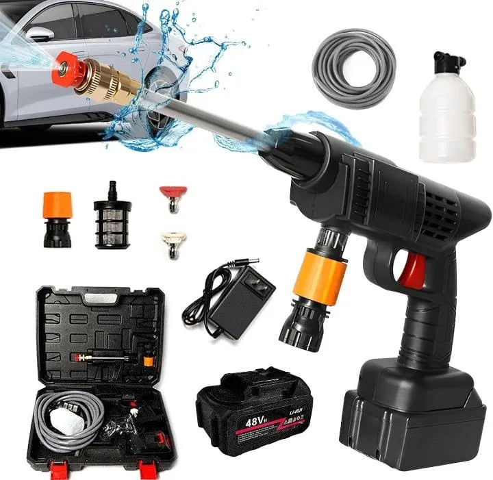 Double Battery High-Pressure Washer Gun Kit